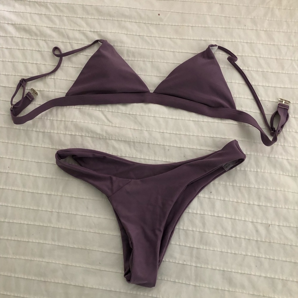 Purple bikini